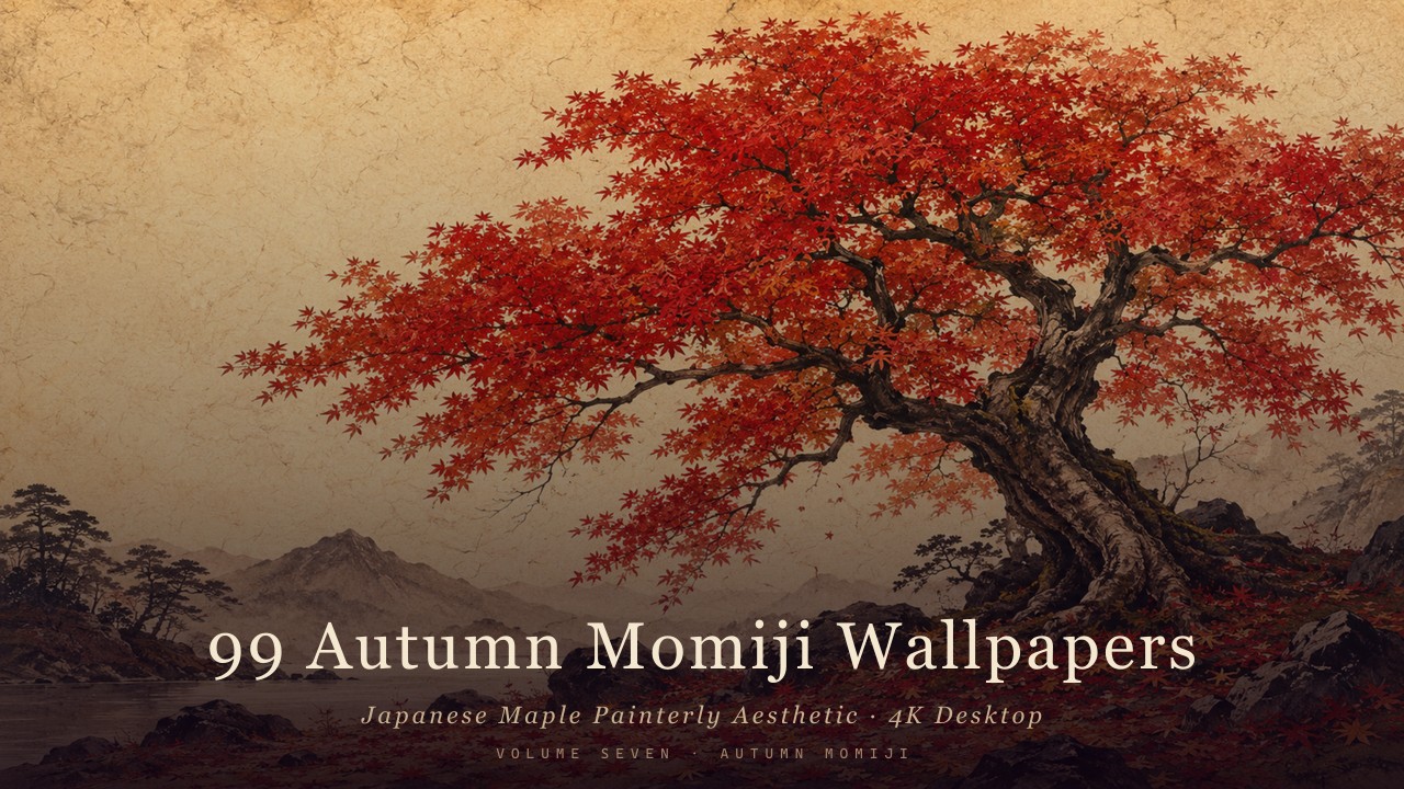 Japanese Maple Painterly Aesthetic