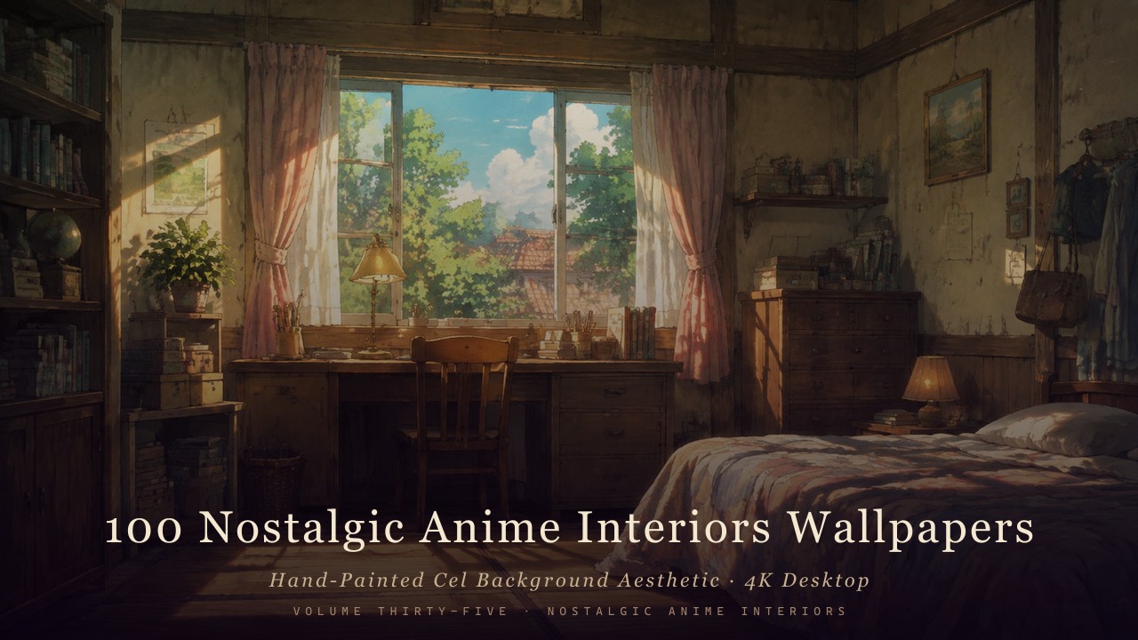 Hand-Painted Cel Background Aesthetic