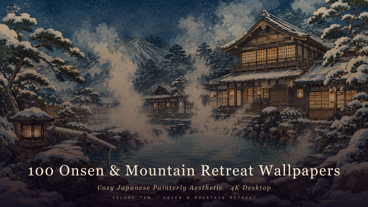 Cozy Japanese Painterly Aesthetic
